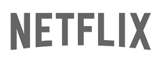 Netflix Logo Black and White