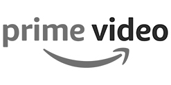 Amazon Prime Video Logo Black and White