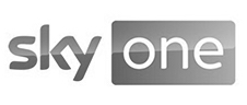 Sky One Logo Black and White